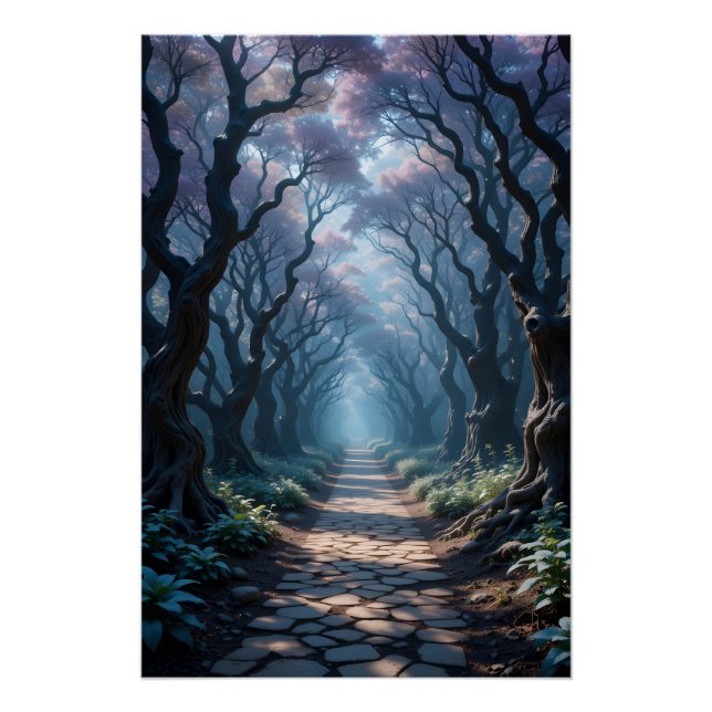 Póster Caminho da Floresta Encantada (Frente)