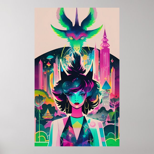 Poster Caminho de bruxas para o Parque da Cidade? Ken Gag (Frente)