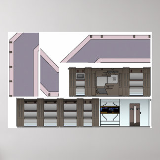 Poster Caminho de embarque perdido