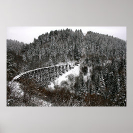 Poster Caminho-de-Ferro em Cloudcroft Novo México