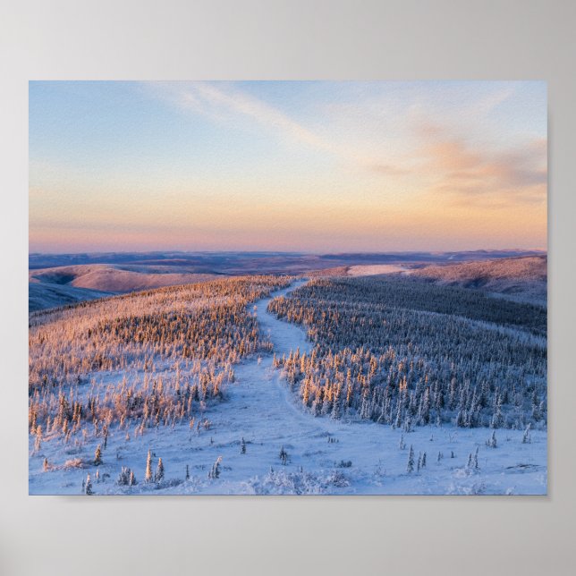 Poster Caminho de Inverno (Frente)