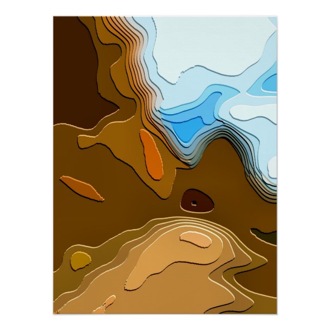 PÓSTER CAMINHO DE MONTANHA (Frente)