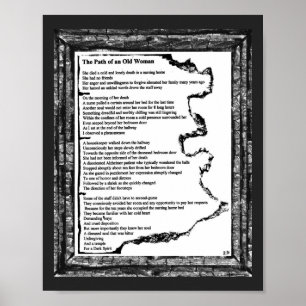 Póster Caminho de Uma Mulher Velha