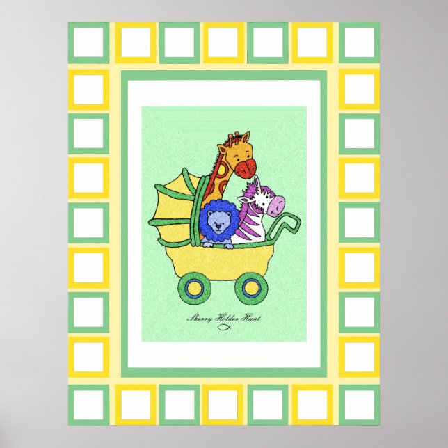 Poster Caminho dos Animais 11 (Frente)