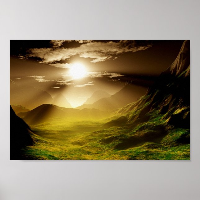 Póster Caminho Dourado (Frente)