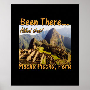 Poster Caminho Inca - Machu Picchu
