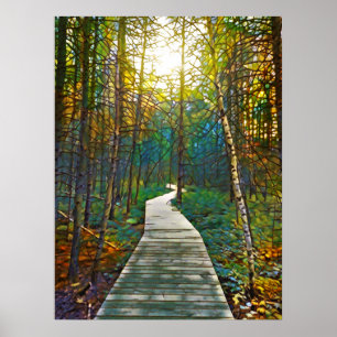 Poster Caminho na Floresta Design 263