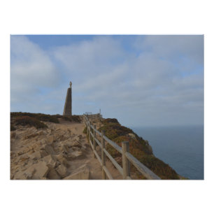 Póster Caminho na Névoa. Cabo da Roca