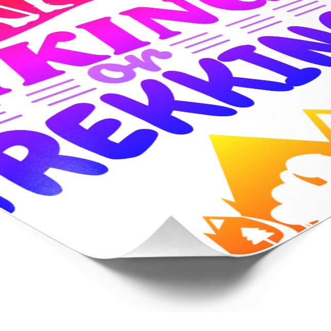 Póster Caminho ou Trekking (Canto)