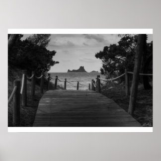 Póster Caminho para Goat Island