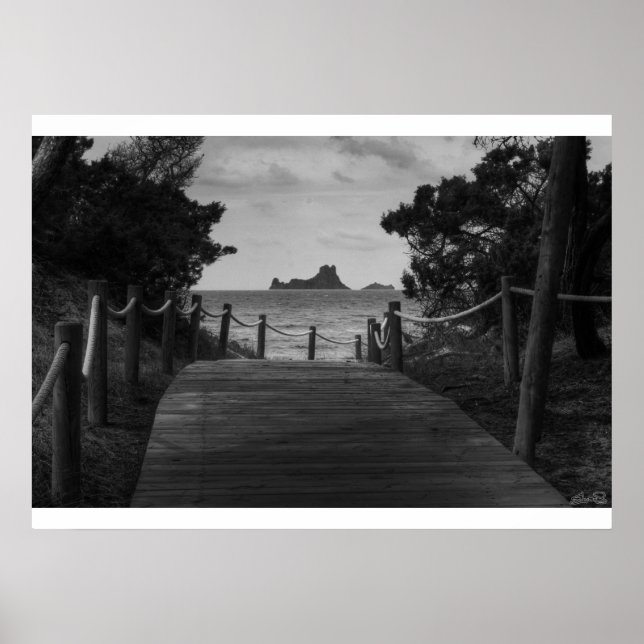 Póster Caminho para Goat Island (Frente)