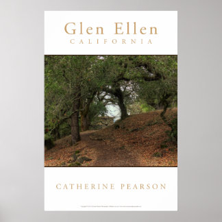 Póster "Caminho para o celeiro"