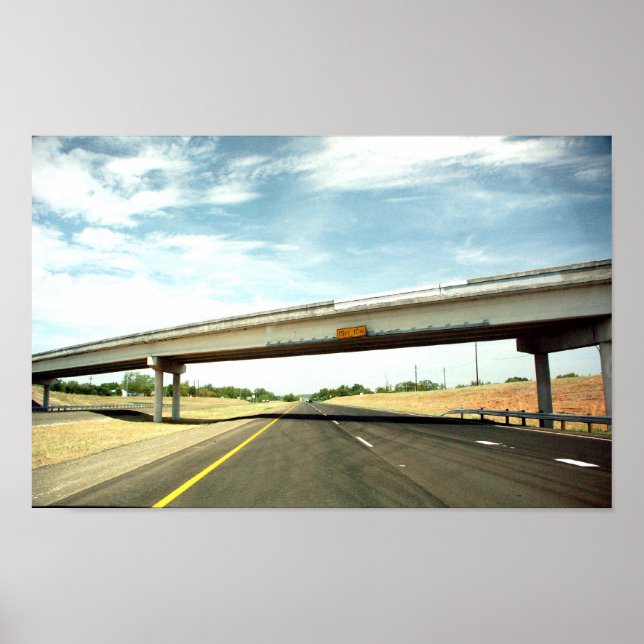 Poster Caminho para o Ocidente (Frente)