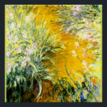 Póster Caminho pelos irlandeses, arte de Claude Monet<br><div class="desc">O Caminho através dos irlandeses,  famosa pintura do artista impressionista francês Claude Monet</div>