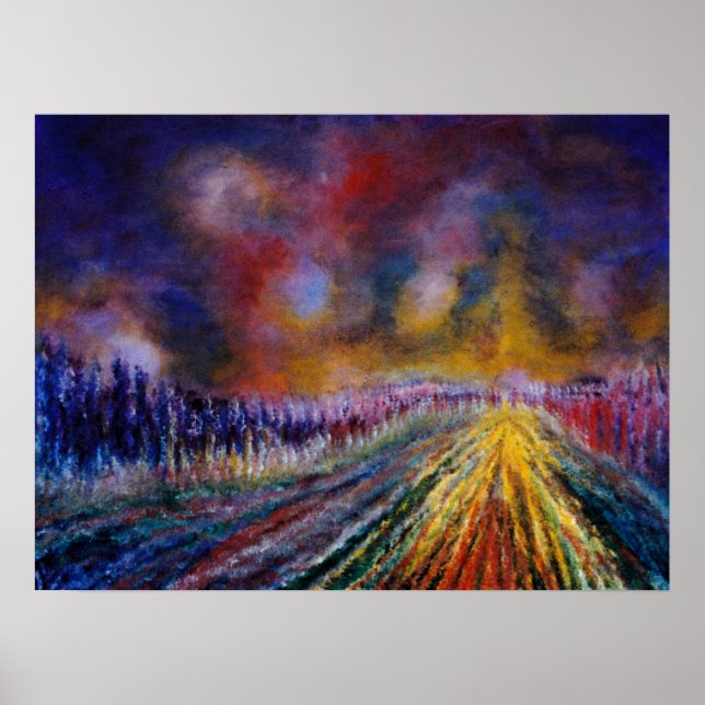 Póster Caminho Roxo (Frente)