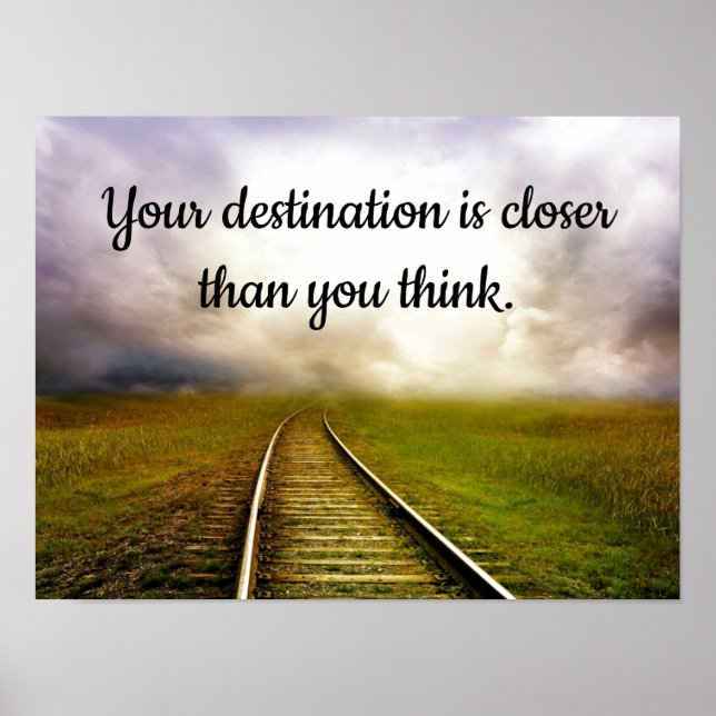 Poster Caminhos de ferro da vida (Frente)