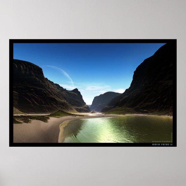 Poster Caminhos Ocultos II (Frente)