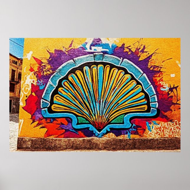 Poster Camino de Santiago (Frente)