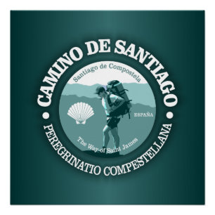 Póster Camino de Santiago