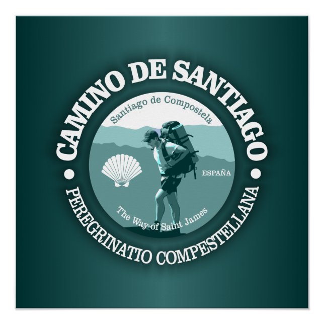 Póster Camino de Santiago (Frente)