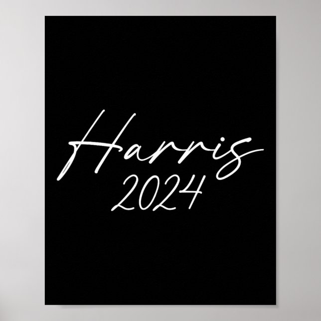 Poster Camisa 2024 Para O Presidente 47 Kamala Harris 202 (Frente)