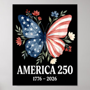 Poster Camisa 250º Aniversário EUA Patriótica Liberdade 4