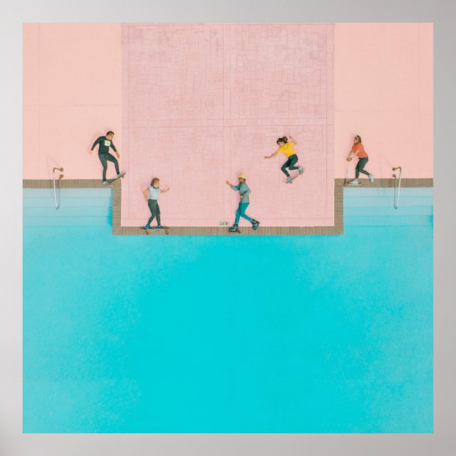 Poster Camisa amarela feminina (Frente)