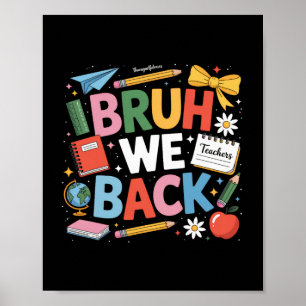 Poster Camisa Bruh We Ck Cute Ck Para Professores Meninos