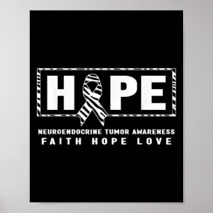 Poster Camisa Cancer Líquida - Esperança do Tumor Neuroen