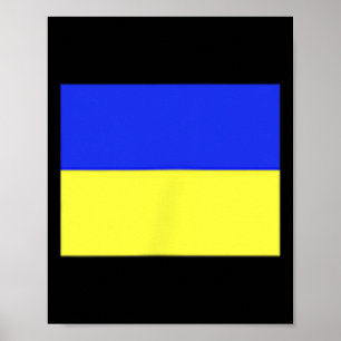 Poster Camisa da Bandeira da Ucrânia Exército Ucraniano V