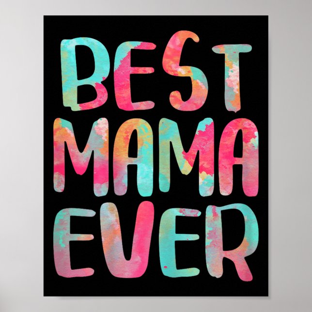 Poster Camisa da mamãe no dia das mães  (Frente)