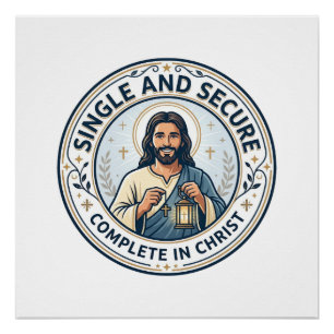Póster Camisa da Temporada de Singularidade de Jesus Base