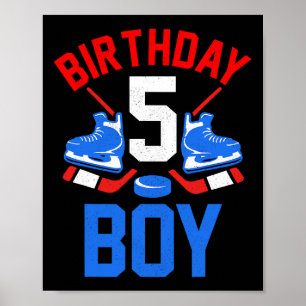 Poster Camisa de Aniversário de 5 Anos Para Meninas Menin