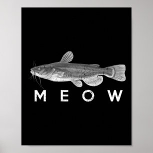 Poster Camisa de Bagre Mia Divertida Golpe de Bagre Pesca