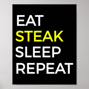 Poster Camisa De Carne De Bovino E De Bife