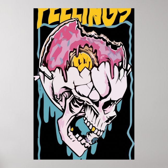 Poster camisa de chocolate david (Frente)