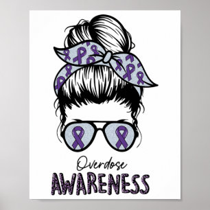 Poster Camisa de Conscientização sobre Overdose Faixa Rox