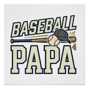 Póster Camisa de desenho de gravura vintage do Papai de b