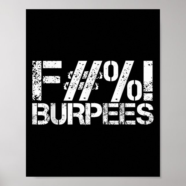 Poster Camisa De Design De Exercício Engraçado Para O Fun (Frente)