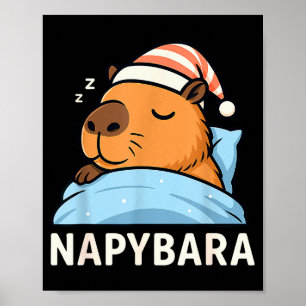 Poster Camisa de dormir Capivara para meninos