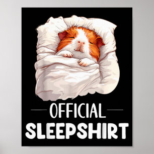 Poster Camisa de dormir Guinea G Amantes de Animais Pijam