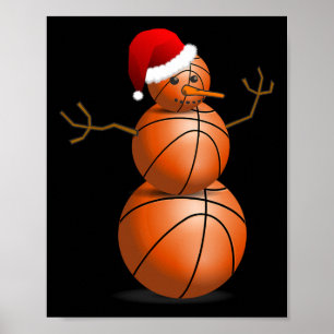 Poster Camisa De Esqueleto De Natal - Homem De Neve De Sk