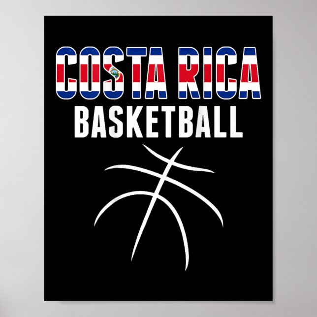 Poster Camisa de Fã de Esqueleto da Costa Rica - Esporte  (Frente)