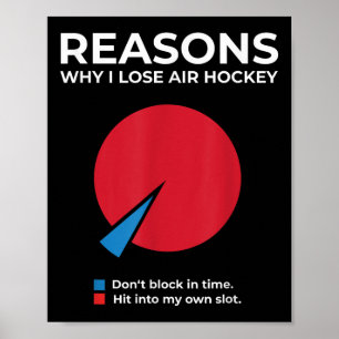 Poster Camisa de Hóquei em Ar Shi de Mesa de Hockey com V