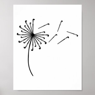 Poster Camisa de hóquei em campo com desenho de dente-de-