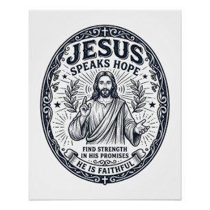 Póster Camisa de Inclusão da Comunidade Surda Jesus ASL C