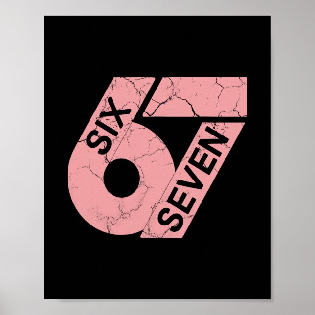 Poster Camisa de jogador número 67 rosa e branca Uniforme (Frente)