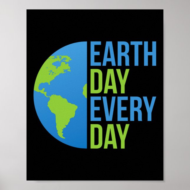 Poster Camisa de Mudança Climática - Dia da Terra - Camis (Frente)