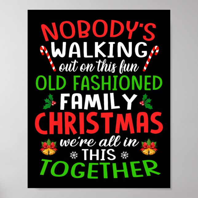 Poster Camisa de Natal  (Frente)