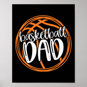 Poster Camisa de PAI de basquetebol
